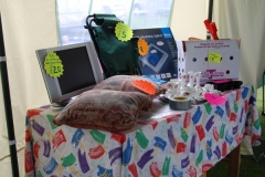 Our sale table.