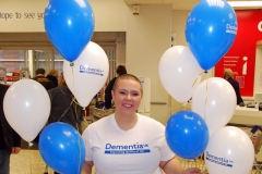 Sarah's "haircut" for Dementia UK at Tesco's